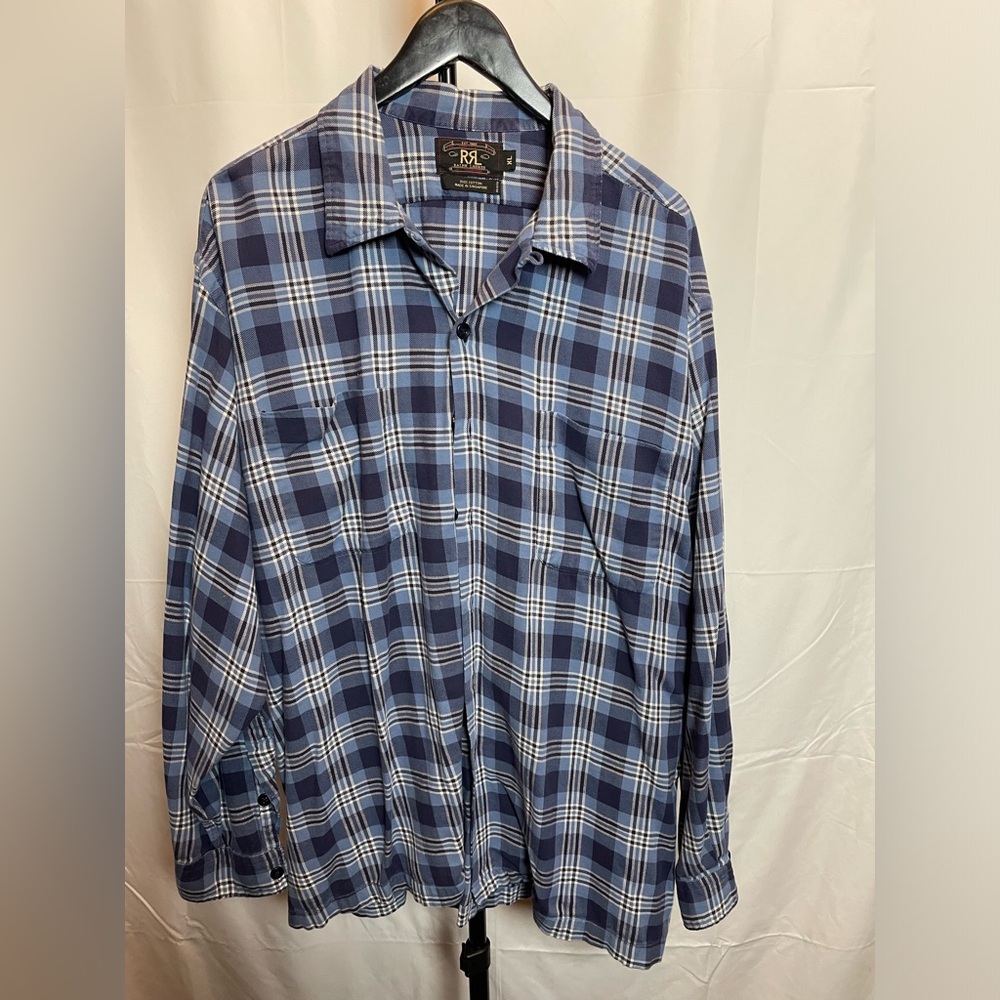 Ralph Lauren long sleeve flannel men’s shirt. Size XL.